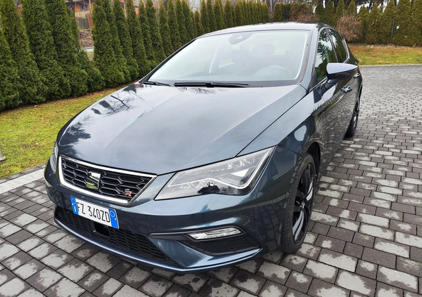 Seat Leon cena 49900 przebieg: 50000, rok produkcji 2020 z Obrzycko małe 254